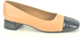 Pedro Miralles Elegante Zwarte Kamelen Pump Schoenen - Dames - Pumps - Bruin - 36 1/2 EU - Schoenen