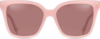 Polaroid PLD 6192/S Polarized 35J/KL Womens Sunglasses Pink Size 54
