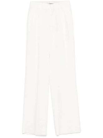 Tagliatore P-Ebony trousers - White