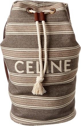 Celine Celine Canvas Backpack