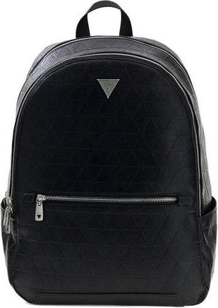 Guess Torino Logo Rugzak - Heren - Rugzakken - Zwart - ONE Size - Leer - Tassen