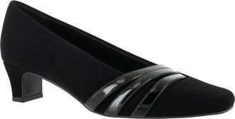 Easy Street Entice Block Heel Pump - Multiple Widths Available in Black Lamy/patent at Nordstrom Rack, Size 7.5