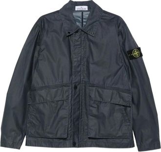 Stone Island Light Jassen - Heren - Zomerjassen - Blauw - M - Jassen