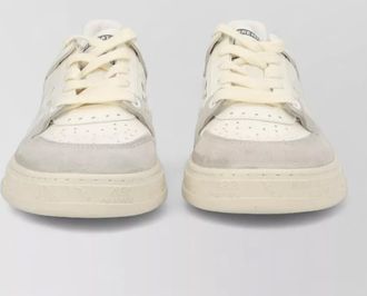 Premiata leather low-top sneakers