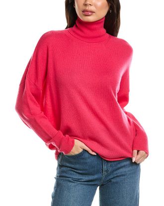 Brodie Textured Roll Neck Wool & Cashmere-Blend Sweater
