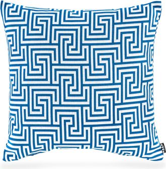 H.O.C.K. Dekokissen »Gauzy blue No 16« Kissenhülle mit Füllung, 1 Stück