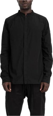 Thom Krom Heren, Overhemden, Zwart, Maat: 2XL Katoen