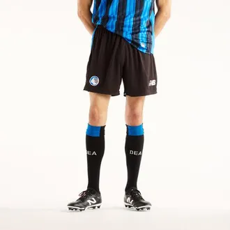 New Balance Atalanta BC Uomo New Balance 26/27 Home Short in Nero, Poliestere, Taglia XL