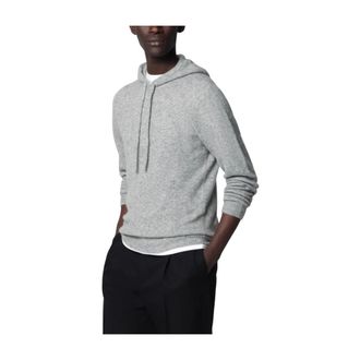 Roberto Collina Hombre, Sudaderas, Gris, Talla: XL