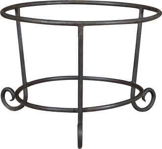 Biscottini International Biscottini - Base De Hierro Forjado A Mano Para El Porta Maceta