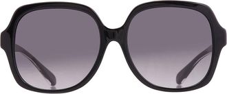 Coach Grey Gradient Square Ladies Sunglasses HC8395F 50023C 56