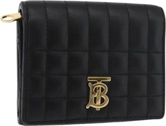 Burberry Pre-owned Wallets, female, Black, Size: ONE SIZE Pre-owned Vintage Trifold Wallet
