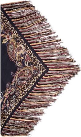 Etro Accessoires, Dames, Bruin, ONE Size, Silky Scarves