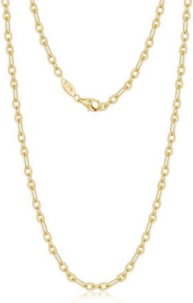 Lafonn Paperclip Chain Necklace in Gold at Nordstrom, Size 20