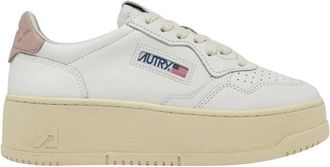 Autry Medalist Platform Sneakers - Dames - Sneakers - Roze - 40 EU - Katoen - Schoenen