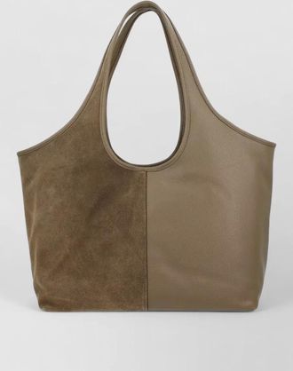 Michael Kors large leather tote bag