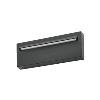 Lucande Lucande L&aacute;mpara De Pared Led Exterior joril En Negro Aluminio
