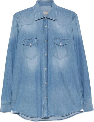 Sartorio Western-style Denim Shirt
