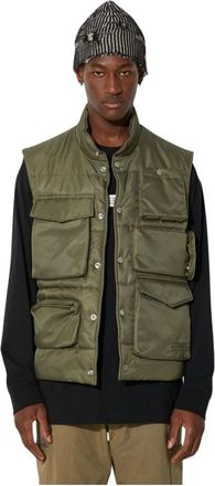 Maison Margiela Gilet imbottito - - Jackets - Uomo - Verde - L