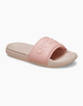Crocs Womens Crocs Crocs All Day EVA Womens Powder Pink Slides - Size: UK 8 / eu 41/42 / us w10