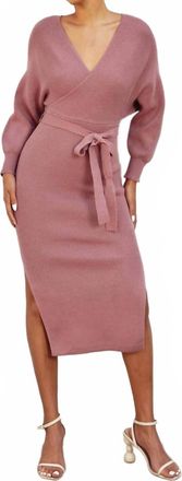 Dress Forum Midi Dress In Rose