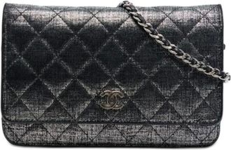 Chanel Pre-owned Wallet On Chain - - Pre-owned - Donna - Grigio - ONE SIZE