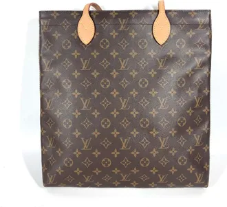 Louis Vuitton Brown Monogram Monogram Pouch Shoulder Bag Tote Bag (Pre-Owned)
