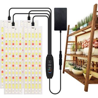 OEM L&aacute;mpara De Cultivo Led De 40 W Con 540 Led - Temporizador De 3/9/12 Horas - 10 Niveles De Brillo - Para Pl&aacute;ntulas Y Plantas En Floraci&oacute;n