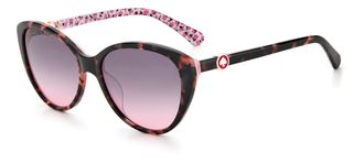 Kate Spade New York Ladies Brown Cat Eye Sunglasses VISALIAGSHT8