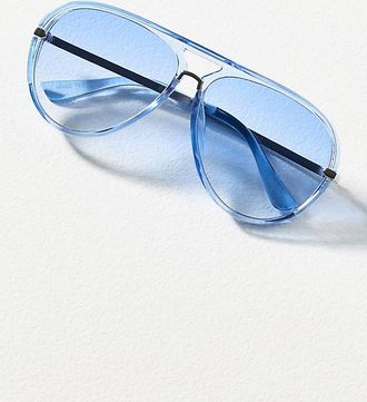 I-SEA Colored Translucent Aviator Sunglasses