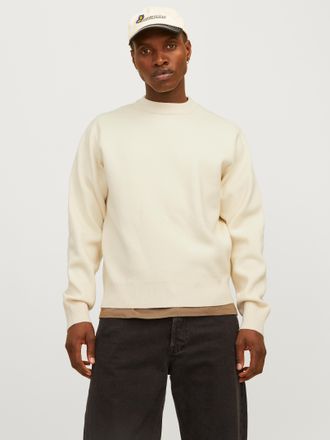 Jack & Jones Rundhalspullover »JORVESTERBRO KNIT CREW NECK SN«