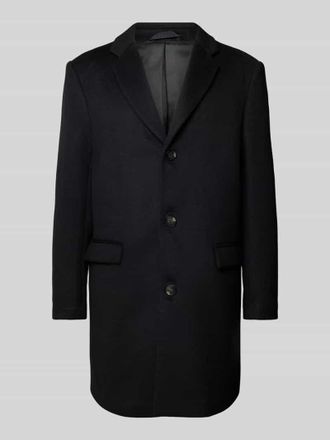 Calvin Klein Mantel mit Reverskragen in Black, Gr&ouml;&szlig;e S