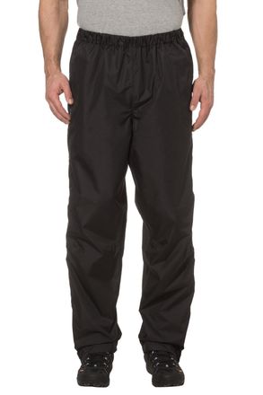 Vaude Fahrradhose VAUDE Fluid Full-zip Pants II, Herren, Gr. 4XL, N-Gr, schwarz, Obermaterial: 100% Polyester. Meshfutter: 100% Polyester, unifarben, Hosen 