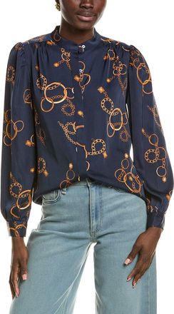 T Tahari Button Down Blouse