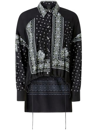 Pinko printed shirt - Black