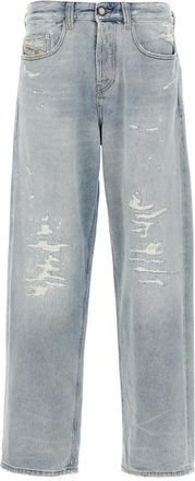 Diesel Heren, Jeans, Blauw, Maat: W34 Katoen