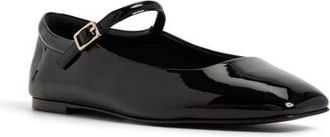 Aldo Kristyn Mary Jane Flat in Black at Nordstrom, Size 7.5