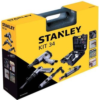 Stanley Kit 34 Utensili pneumatici Stanley per compressore aria