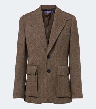 Ralph Lauren Collection Preston II wool-blend tweed blazer