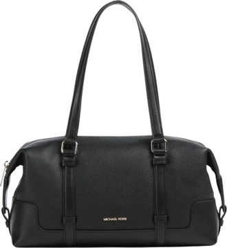 Michael Kors Teddi Schoudertas - Dames - Schoudertassen - Zwart - ONE Size - Leer - Tassen