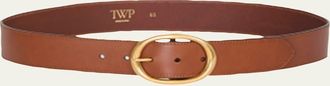 TWP Wide Vachetta Leather Belt