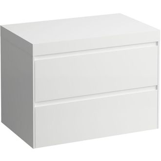 Laufen Lani Encimera De Lavabo Blanco Mate Incl. Mueble Bajo - Laufen