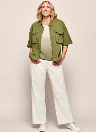 Mart Visser Lina Blouse Olijfgroen Maxi