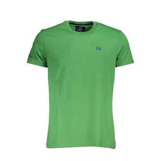 La Martina La Martina Verde Katoenen Heren T-Shirt