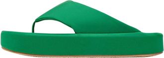 L37 Slippers - Dames - Slippers - Groen - 40 EU - Schoenen
