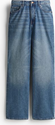 H&M Wide High Jeans - Blue