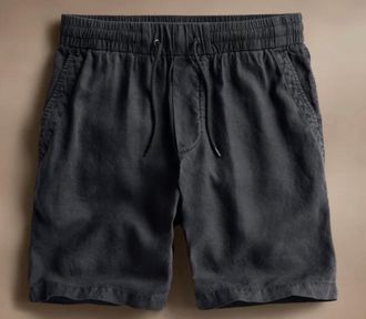 James Perse Mens Linen Shorts In Manga Pigment