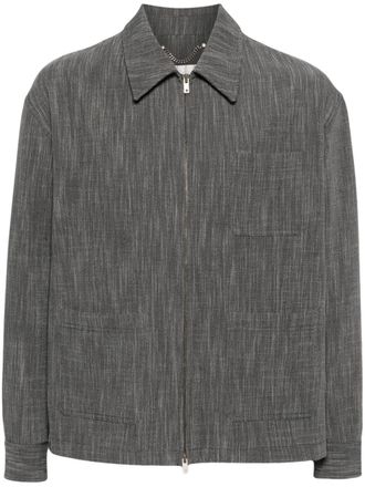 Golden Goose Shirtjack van scheerwolmix - Grijs