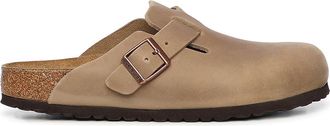 Birkenstock Oiled Leather Boston Mules