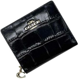 Coach Pre-owned Portafoglio C6092 (bi-fold) - - Pre-owned - Donna - Nero - ONE SIZE